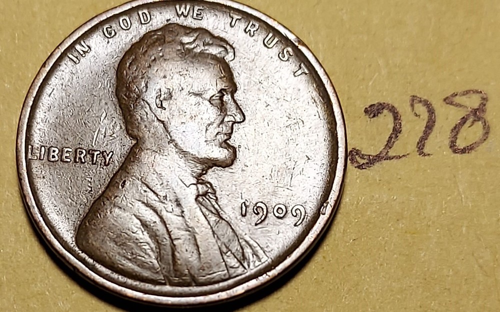 1909 Lincoln Wheat Cent #278