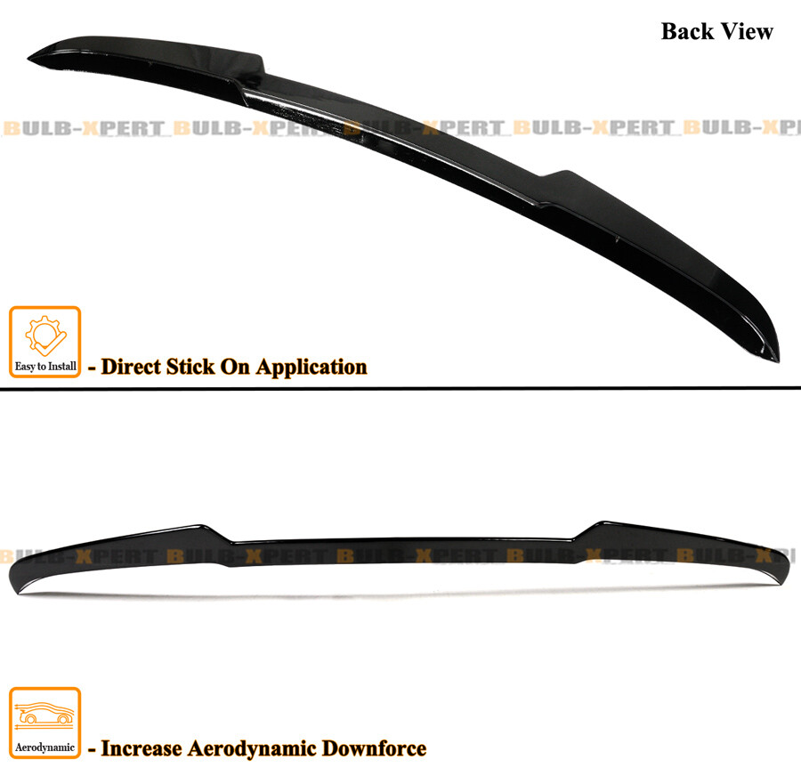 For 2023-2025 Honda CR-V CRV V Style Gloss Black Top Roof Lip Spoiler Extension