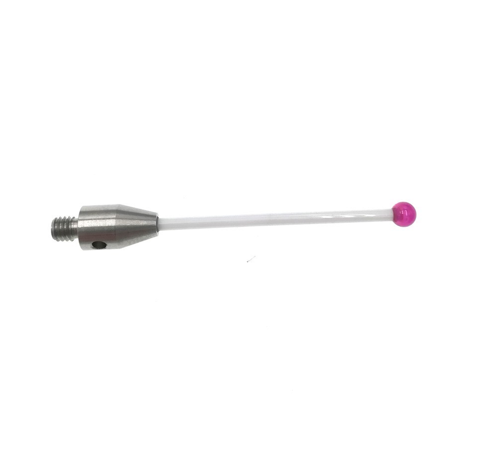 CMM Touch Probe Stylus Ceramic Stem M4 Thread 4 mm Ruby 50mm long A-5003-4799