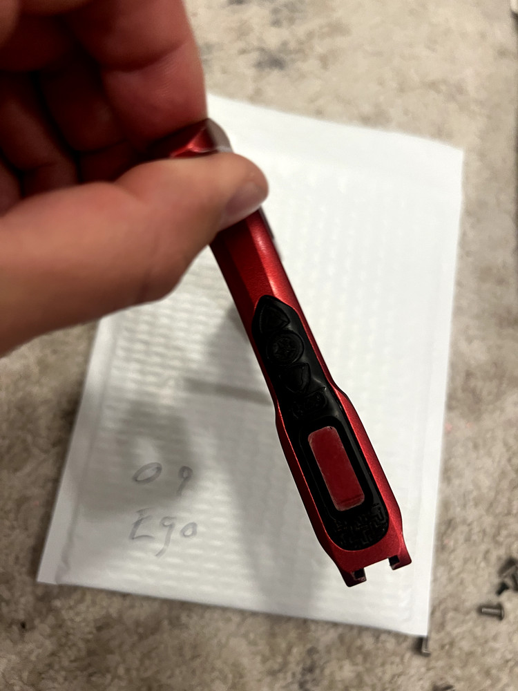 Ego 09 Red Paintball Frame