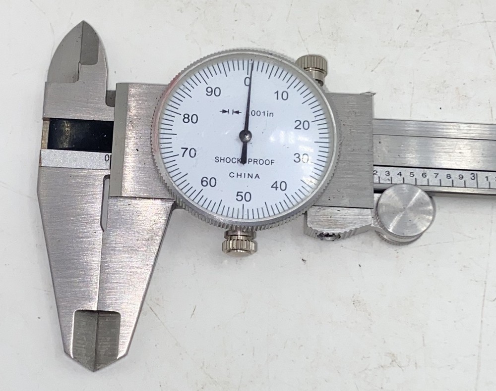 6” Dial Caliper .001 Inside Outside & Depth Measurements