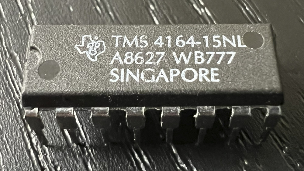 Texas Instruments TMS4164-15NL 64K 1 bit Dynamic RAM - 4164 Memory - Tested
