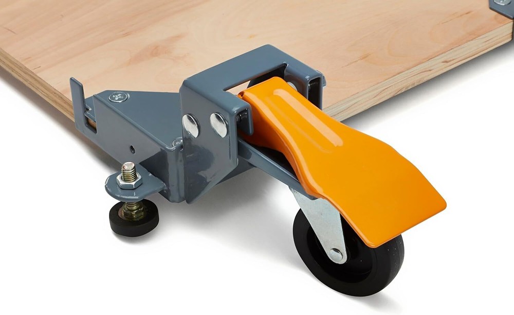 Mobile Base Kit Heavy Duty Adjustable Rolling Set Dolly Roller Frame and Casters