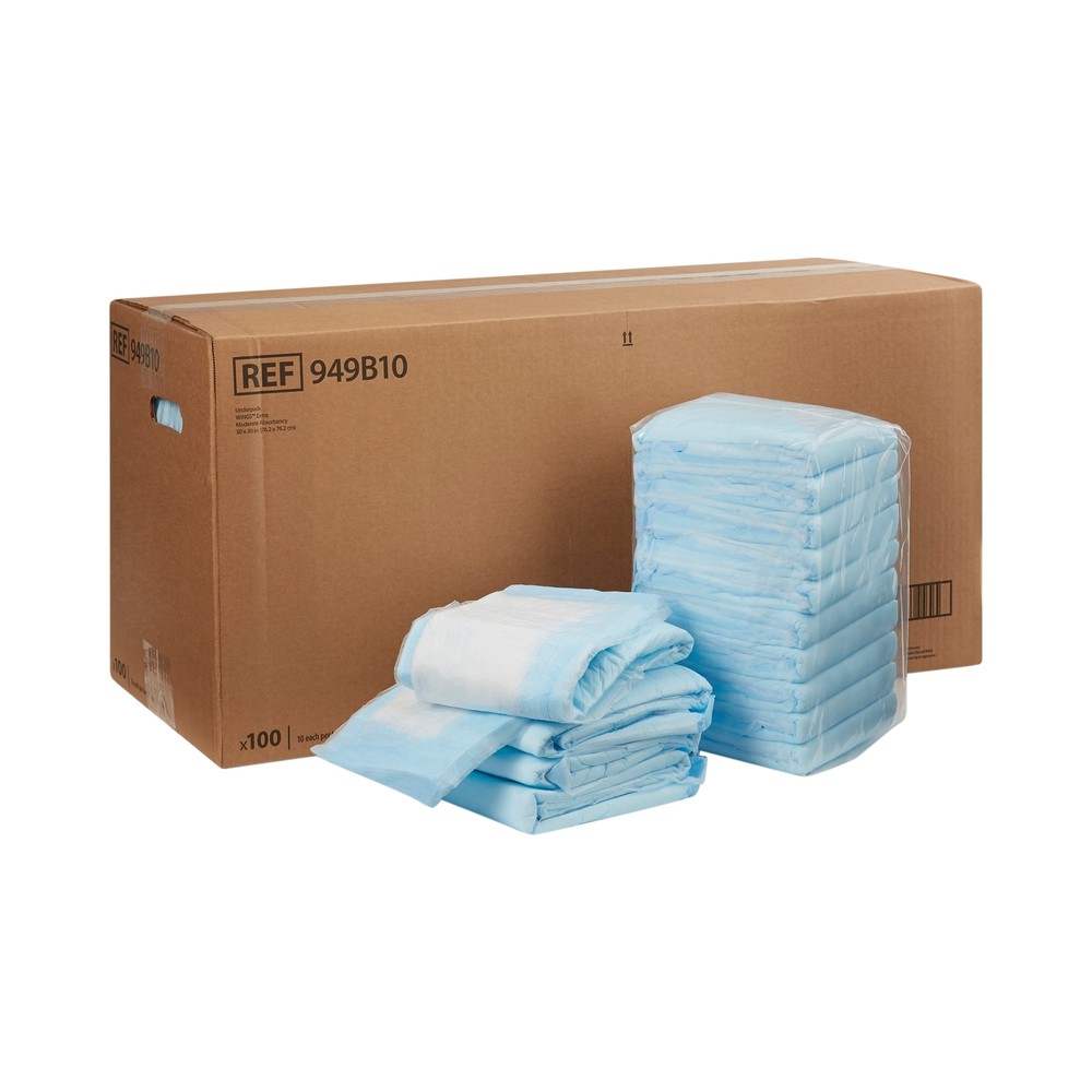 Simplicity Extra Disposable Underpad Fluff 30X30" 949B10 100 pads