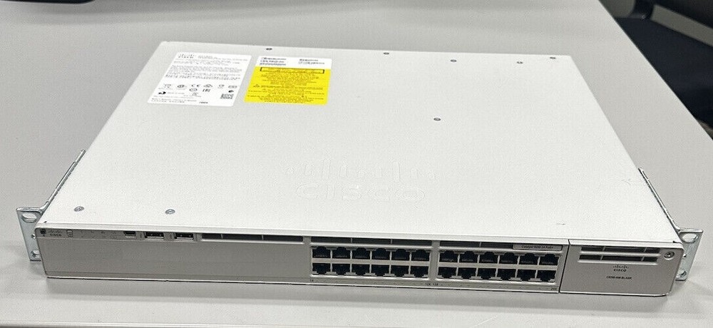 Cisco C9200-24P-E Switch - Fully Manager PoE+ Network Essentials