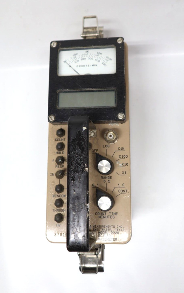 Ludlum Eberline 2220 Scaler Ratemeter Radiation Detection Counter