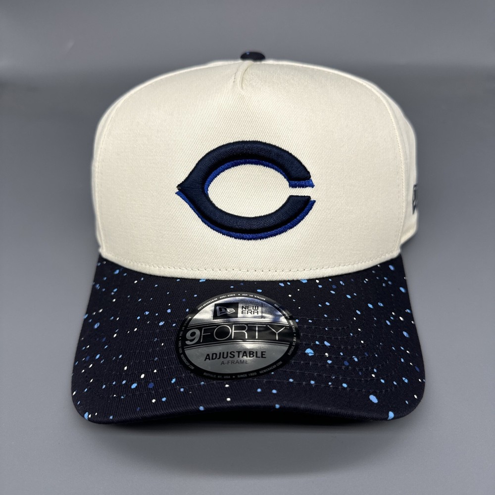 New Era Cincinnati Reds Speckle 9Forty A-Frame SnapBack Adjustable Hat Cap NWT!