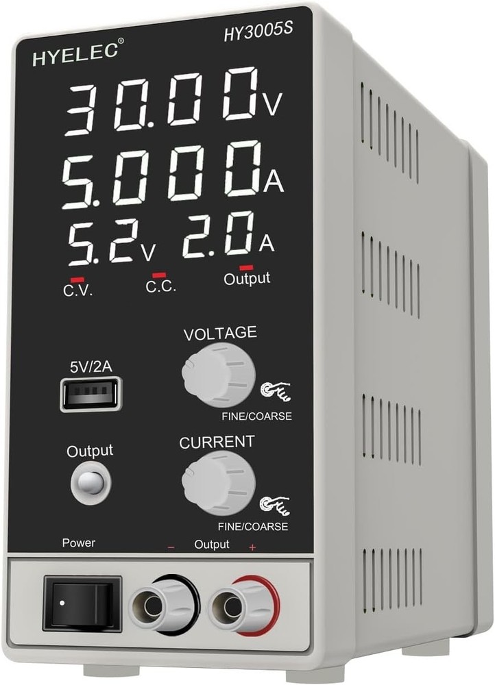 DC Bench Power Supply Variable ,Adjustable Switching Regulated