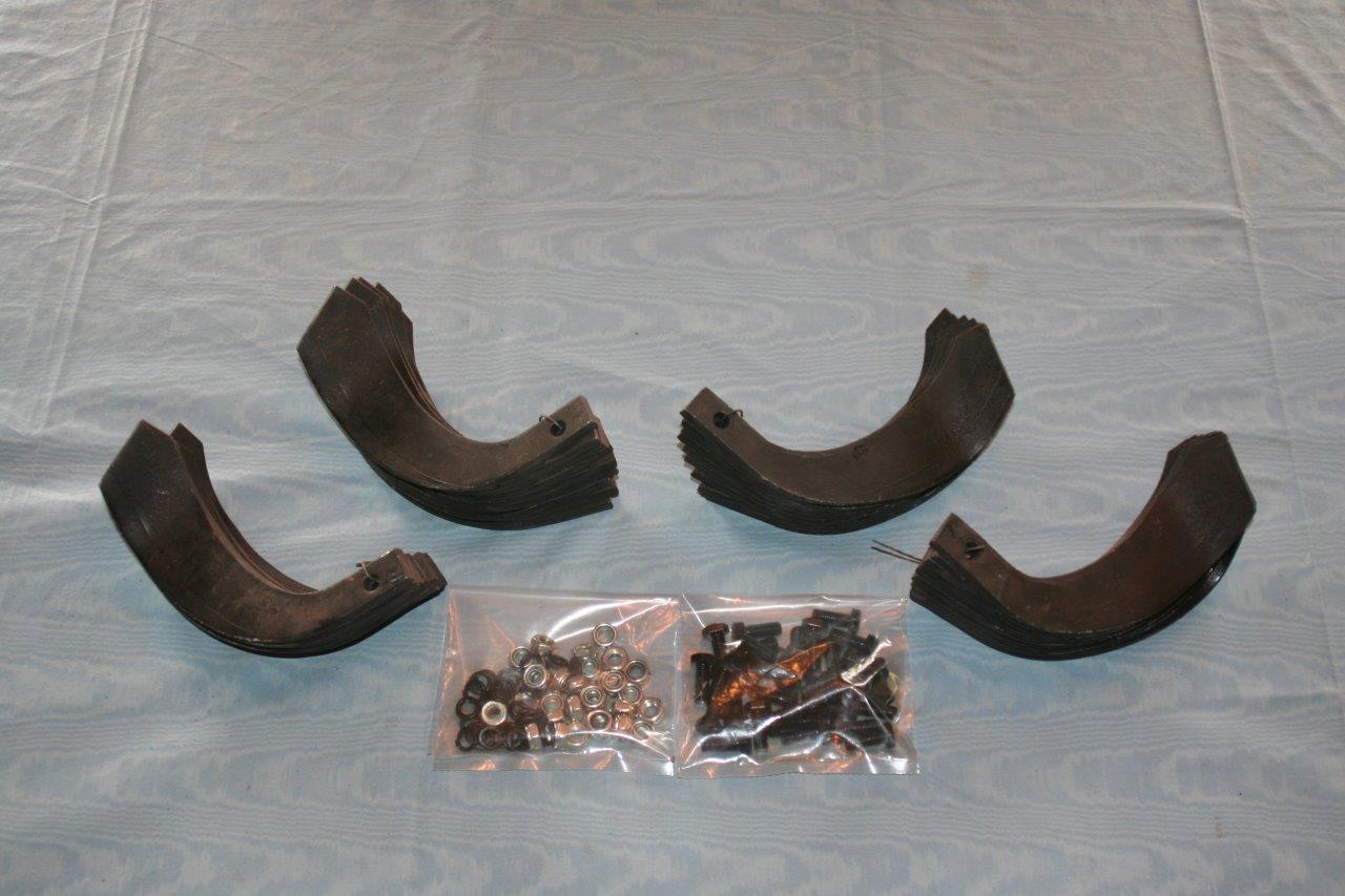 Gray Market tiller tines or blades for tractor tiller 12 mm bolt 32 quantity