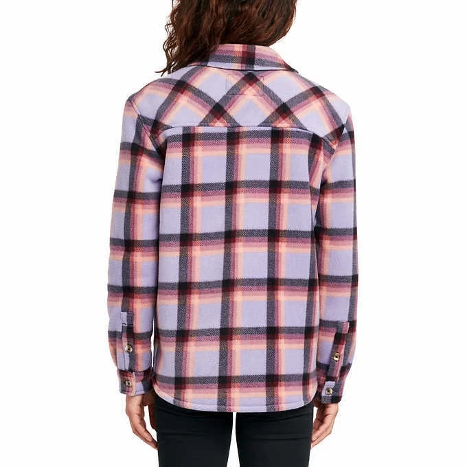 Sage Ladies' Plush Shirt Jacket