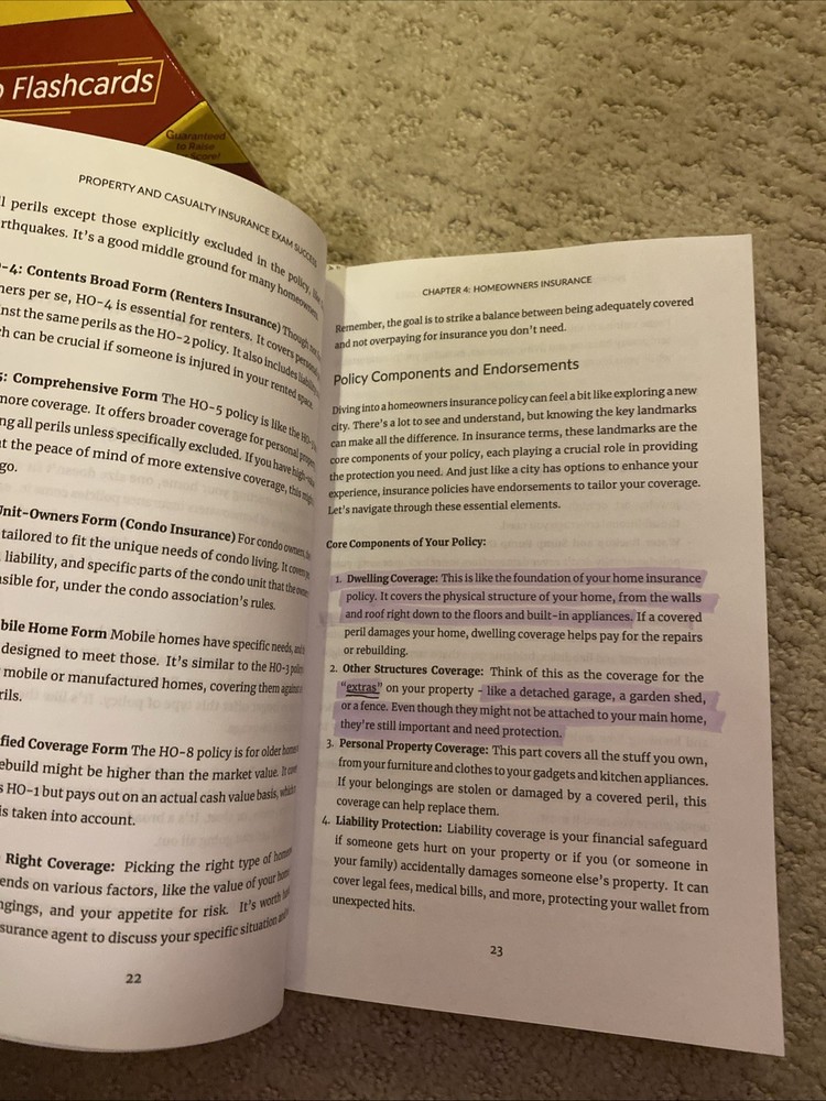 Property and Causulty Study Guide/Workbook