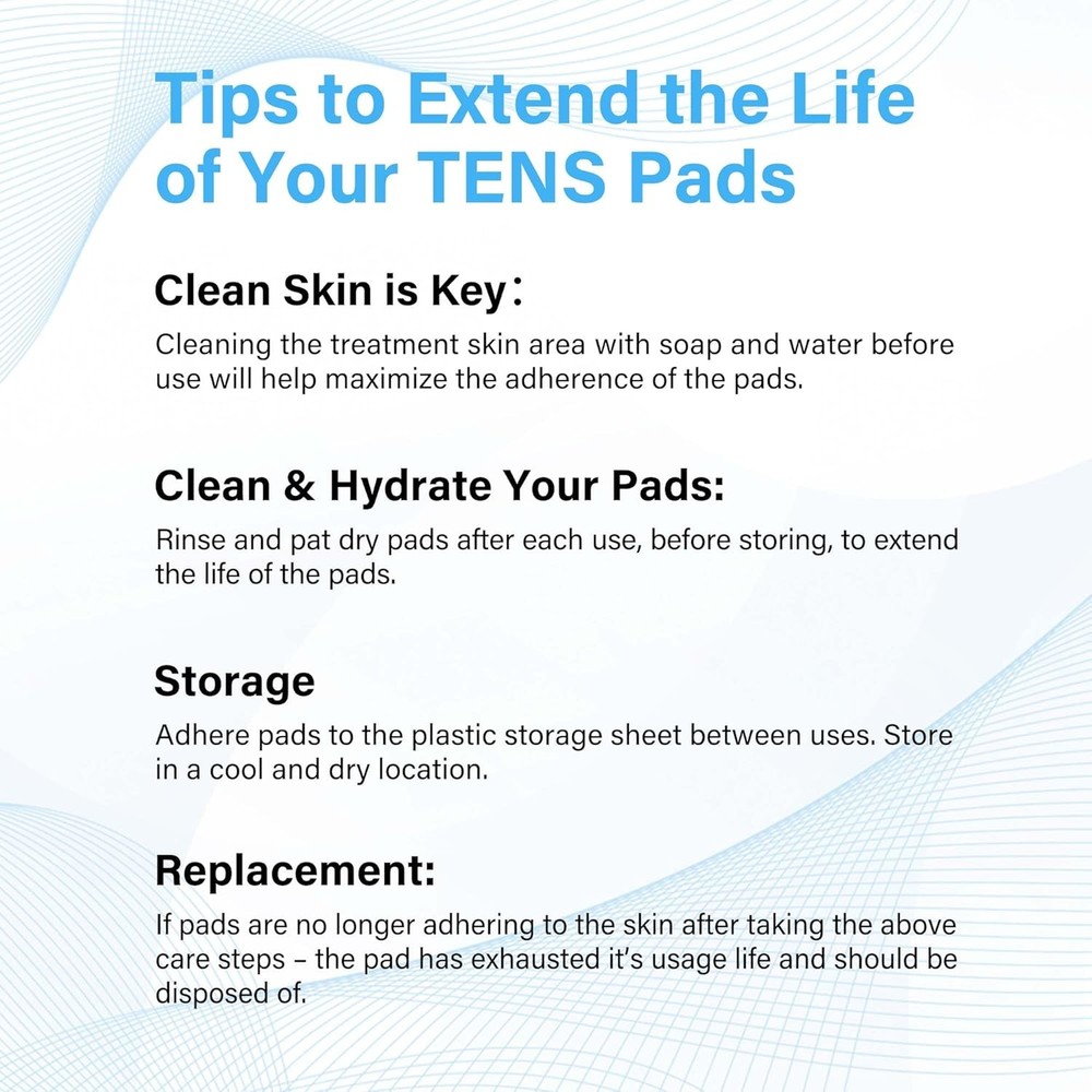 LotFancy TENS Unit Replacement Pads Assorted Sizes, 20PCS Self-Adhesive...