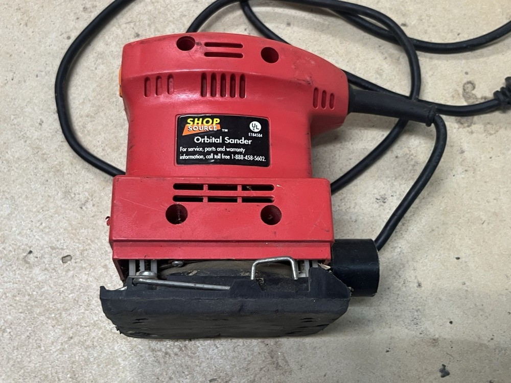 E184584 Shop Source Orbital Sander Corded