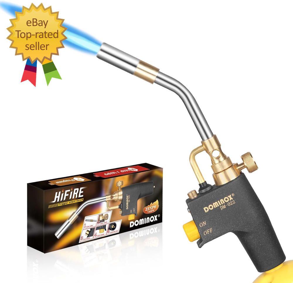 Propane Torch Head High Intensity Torch Head Trigger Start Gas Torch Map