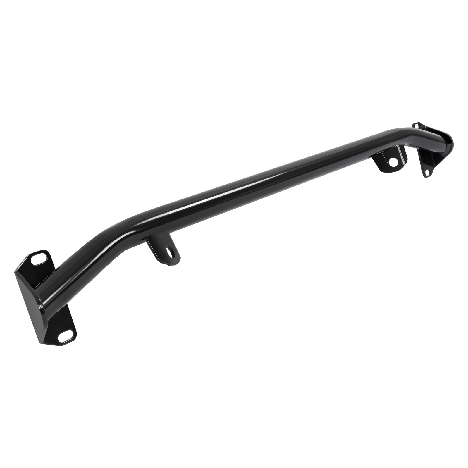 Black Rear Steel Tubular Shock Crossmember Mount For Chevy 150 210 Bel Air 55-57