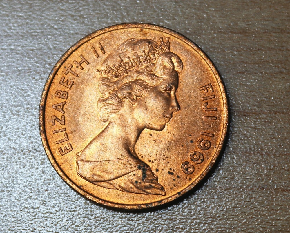 1969 Fiji 2 Cents