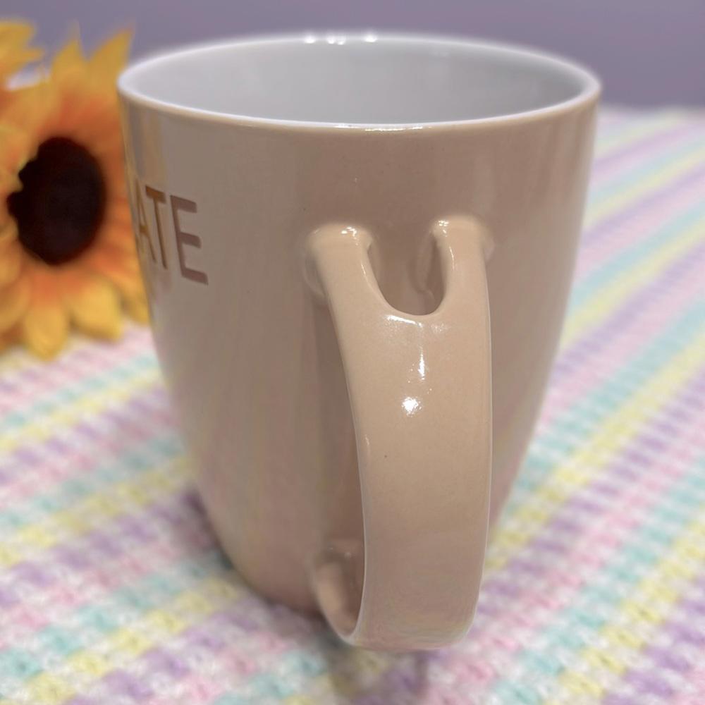 Unique Chocolate Mug Tea Cup With Cool Exclusive Designed Handle Great Gift !