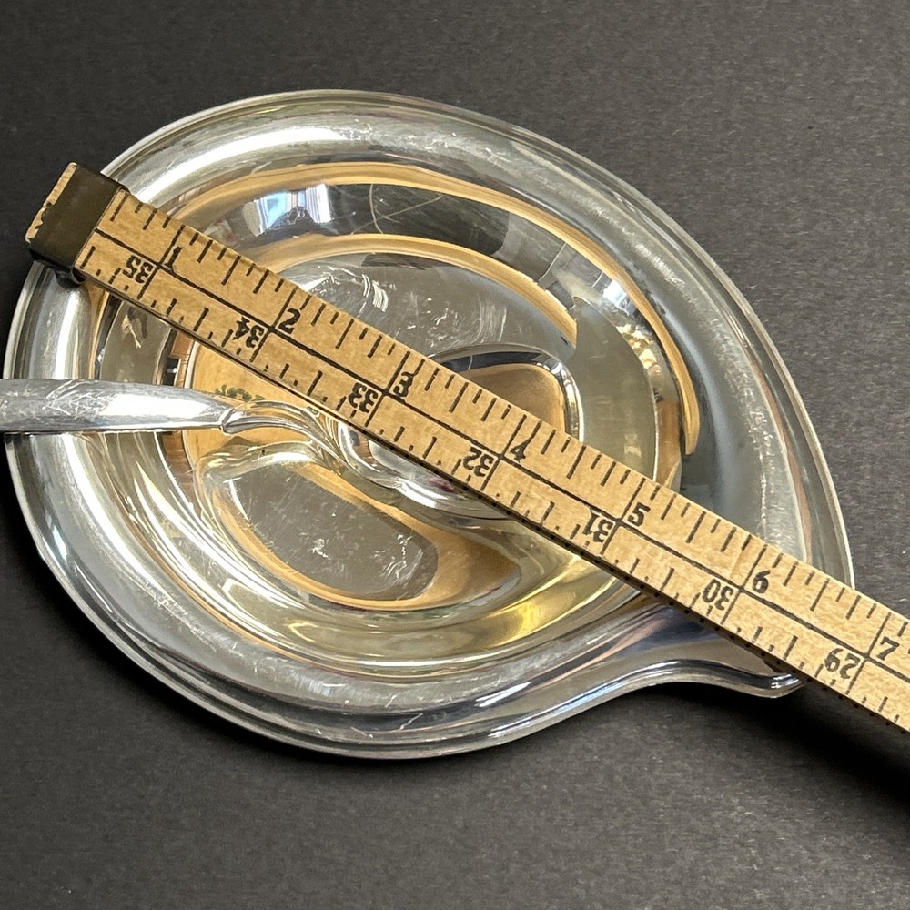 1847 Rogers & Bros Relish Dish And Spoon FLAIR Art Deco Modern I S Silverplate