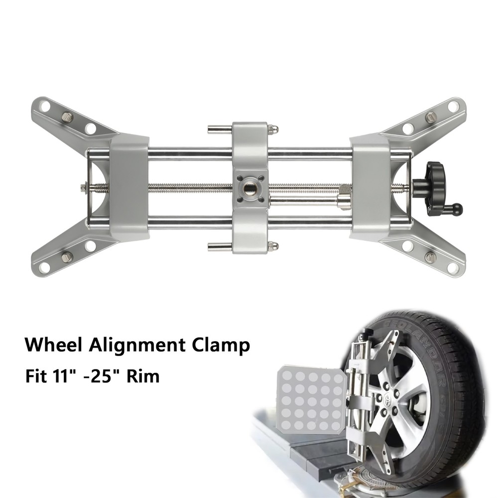 Wheel Alignment Rack Rim Clamp Mount 11'' - 25'' Rim Rim Mount Rack Tool Precise