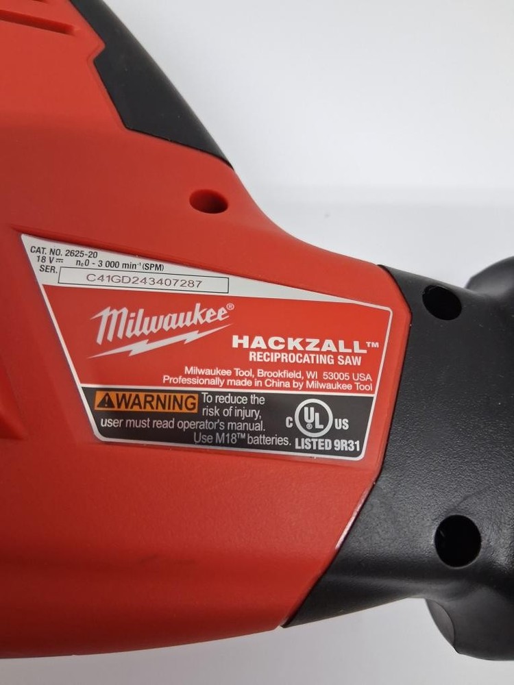 MILWAUKEE TOOLS 2625-20 HACKZALL (B07036130)