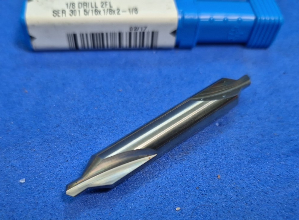 Kyocera / SGS Solid Carbide #4 Drill & Countersink PN: 57010