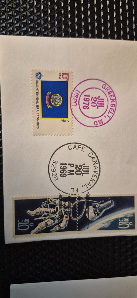 1371 Apollo 8 Moon Orbit 5"X3.5 Multiple on back (Each Different) 10 Per order