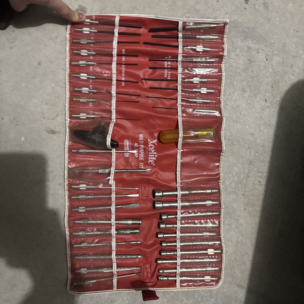 Xcelite Multi Purpose Screwdriver Tool Set Kit 42 Pieces No. 99 MP USA