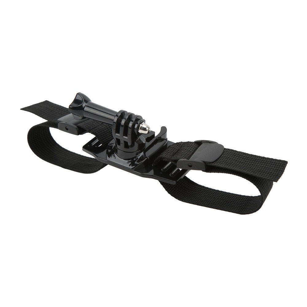 Action Camera Helmet Mount Strap Attachment With Bracket Adapter Base For He HBA