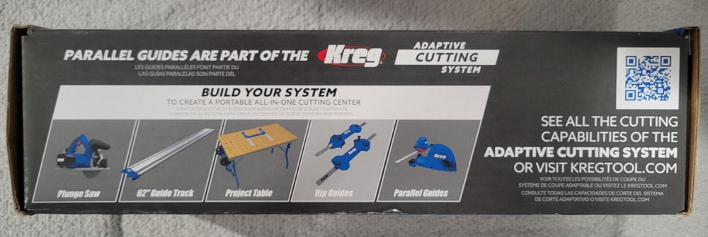 Kreg Adaptive cutting system Parallel Guides NIB