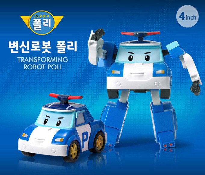 Robocar Poli Transformer Robot Action Figure 10 Types Car Toy