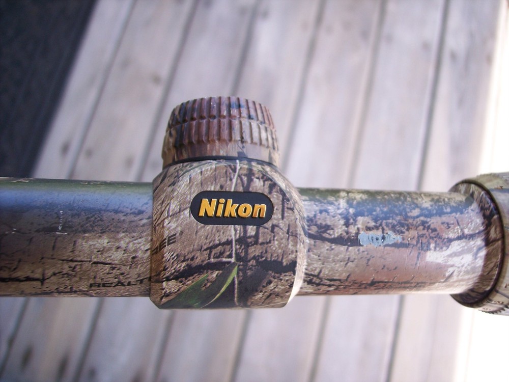 Nikon 3-9x40mm Omega Muzzleloader Scope ~Camo~ BDC