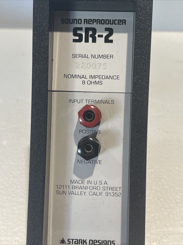 Stark designs SR-2 Input Terminals