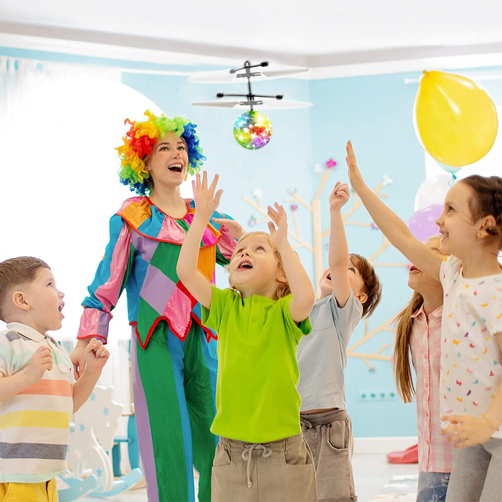 Toys for Boys Flying Ball LED 3 4 5 6 7 8 9 10 11 Year Old Kids Birthday Gifts