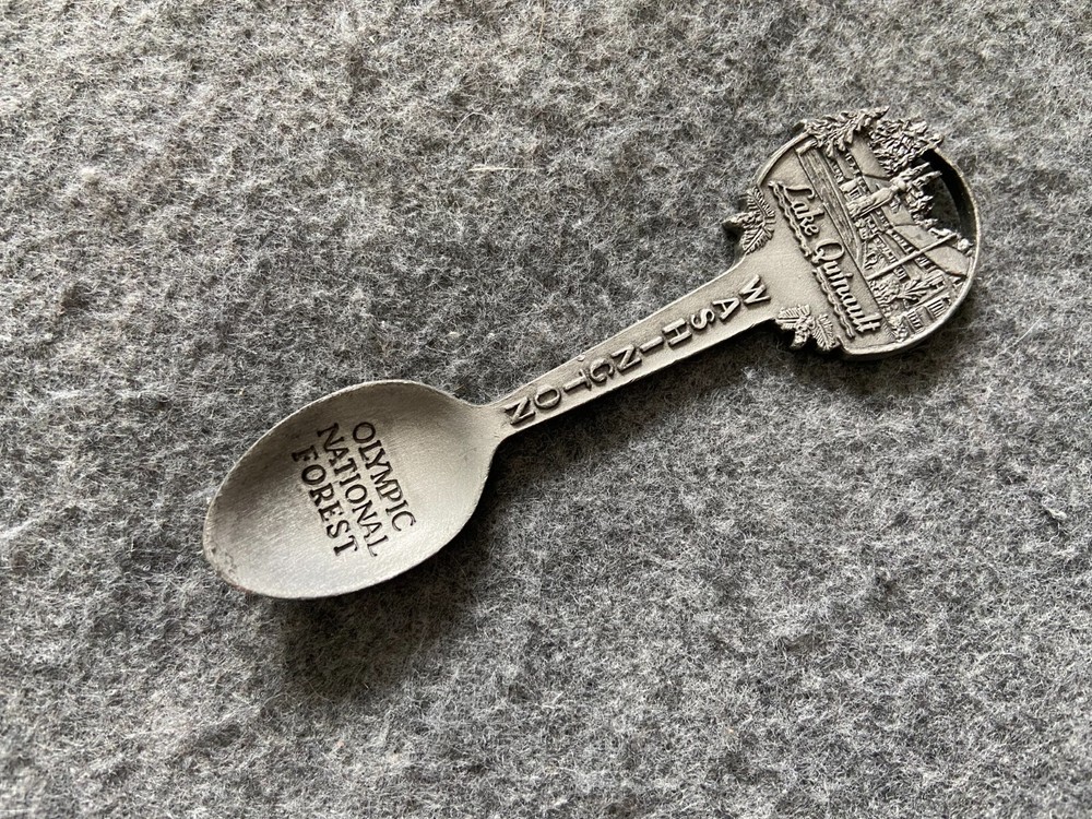 Lake Quinault Washington Vintage Souvenir Spoon