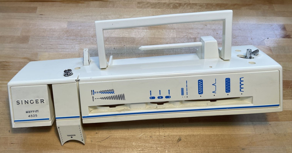 Singer Merritt 4525 Top Case Assembly. Handle Front face ...