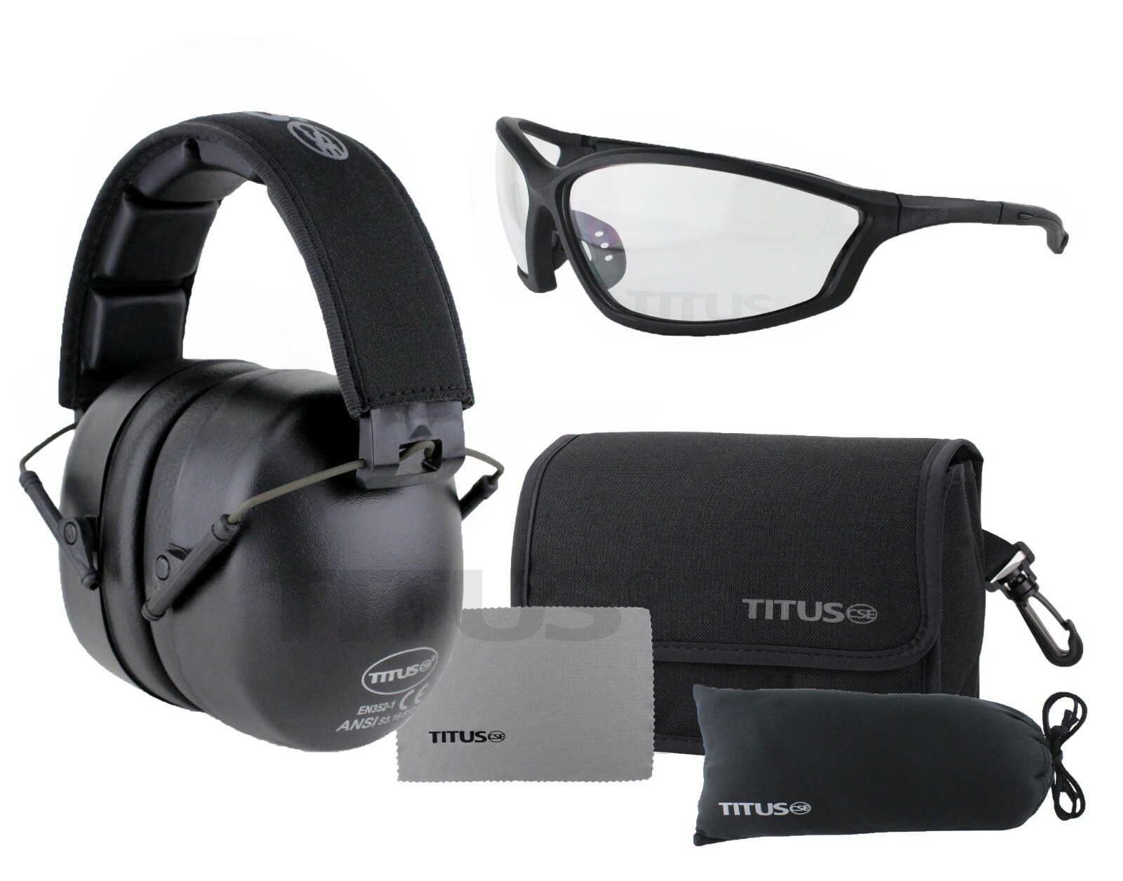 37 NRR SHOOTING FIRING GUN RANGE NOISE REDUCTION EAR MUFFS HEARING PROTECTION