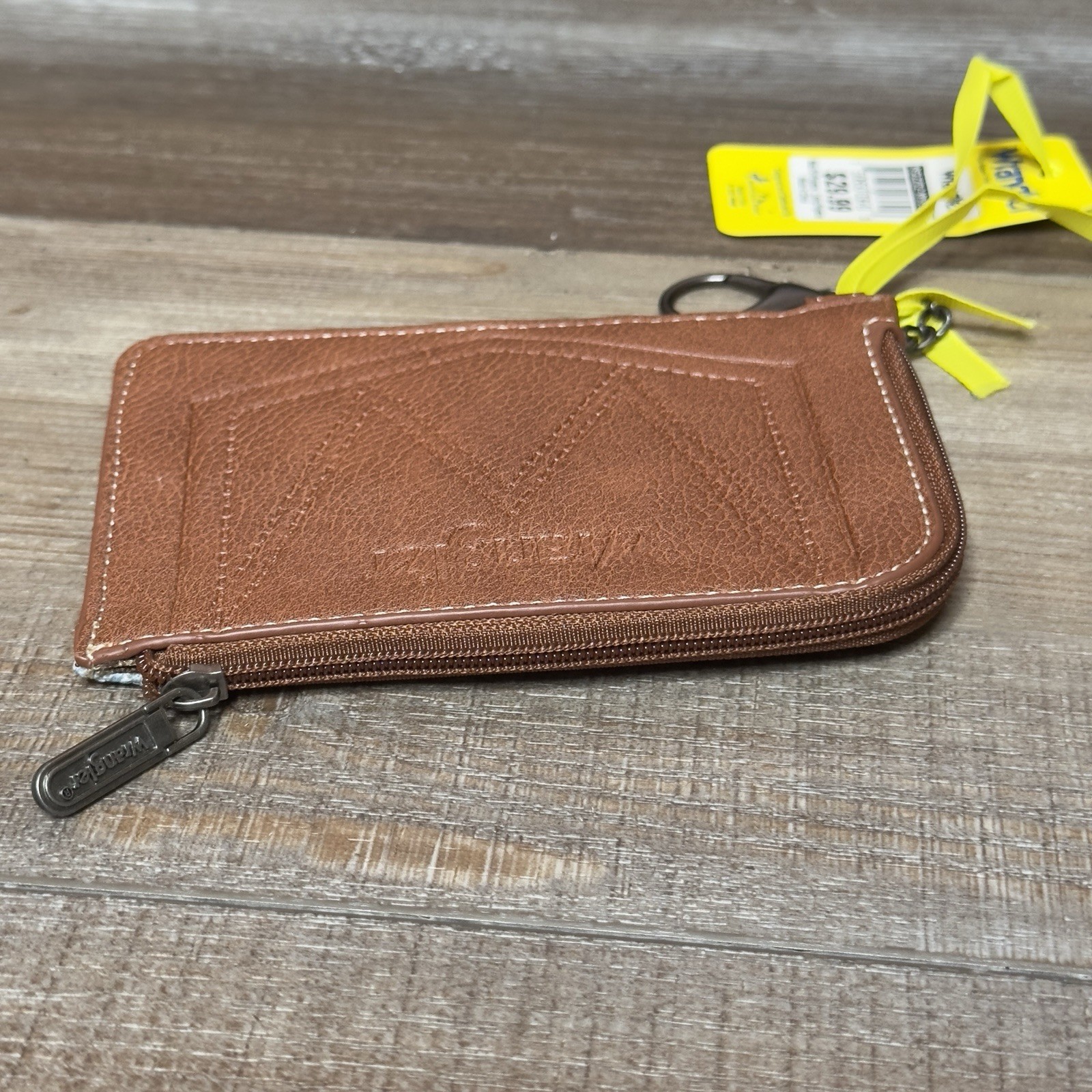 Wrangler Southwestern Mini Blue Card Case Wallet