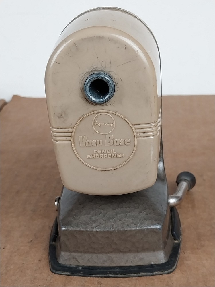 VTG Apsco Vacu-Base Suction Base Pencil Sharpener, Works