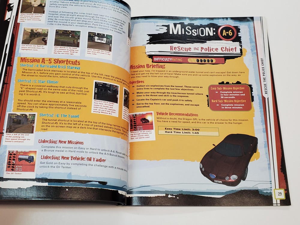 Wreckless Prima Strategy Guide Book *wear