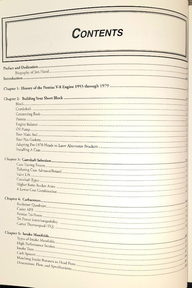 How To Rebuild High Performance Pontiac V8s, Jim Hand, New Re-Issue