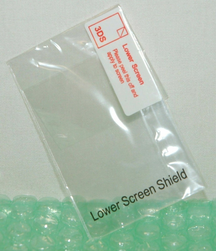 NEW for Nintendo 3DS Lower Screen Shield Protective LCD Cover Sheet protector