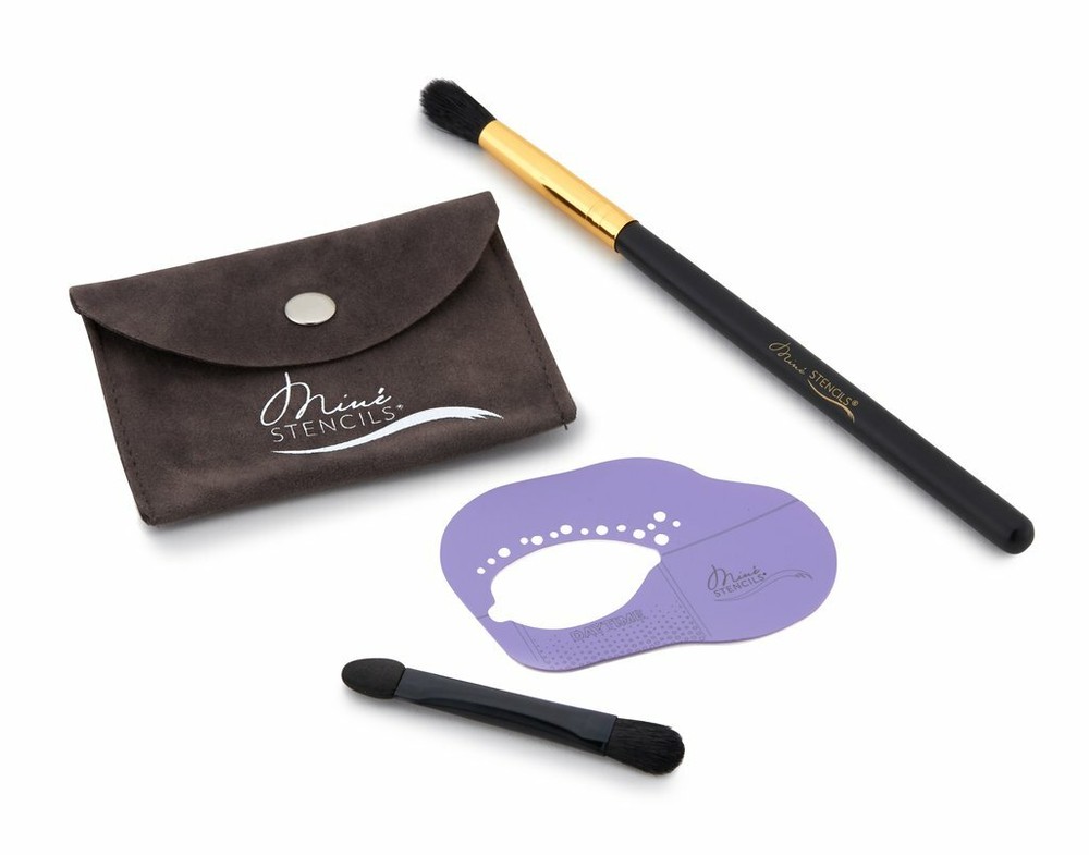 Mine Stencils Daytime Gradient Stencil Kit -with Full Blending Brush