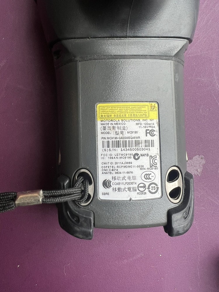 Motorola MC9190 Wireless Barcode Scanner