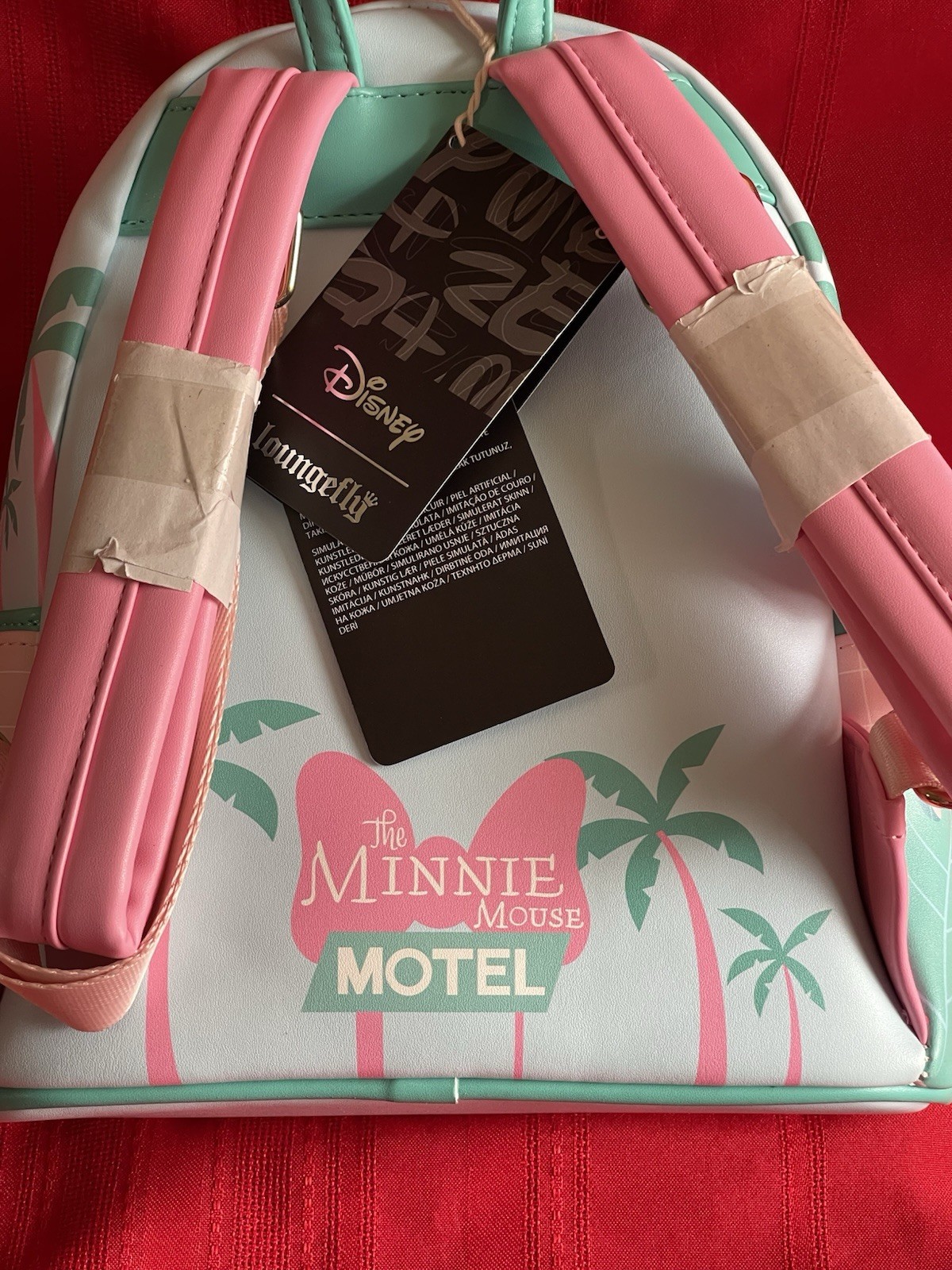 Loungefly Disney Minnie Vacation Mini Backpack New with Tags Exclusive