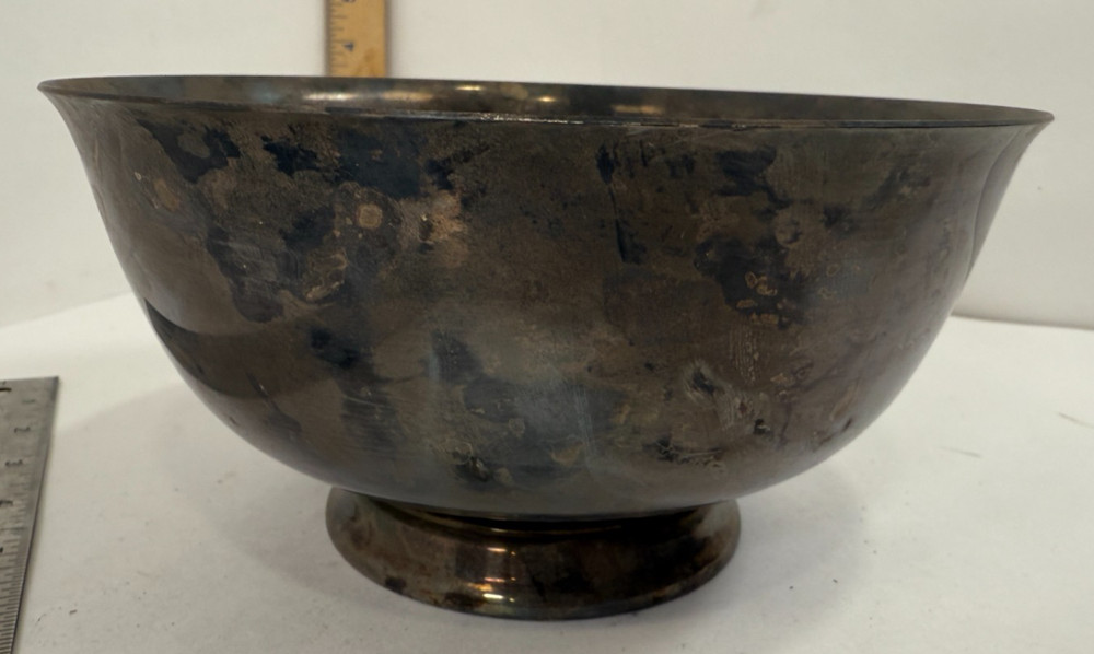Reed And Barton Silver Plate Footed Bowl 104