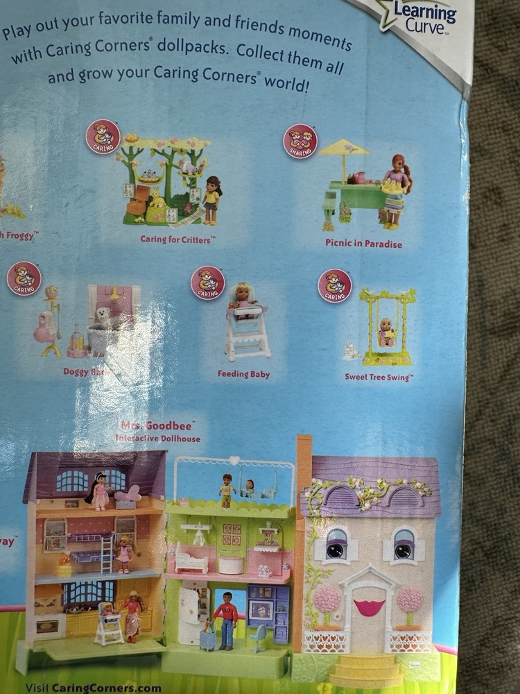 Learning Curve Caring Corners Miss Butterfly Bliss Interactive Talking Cottage