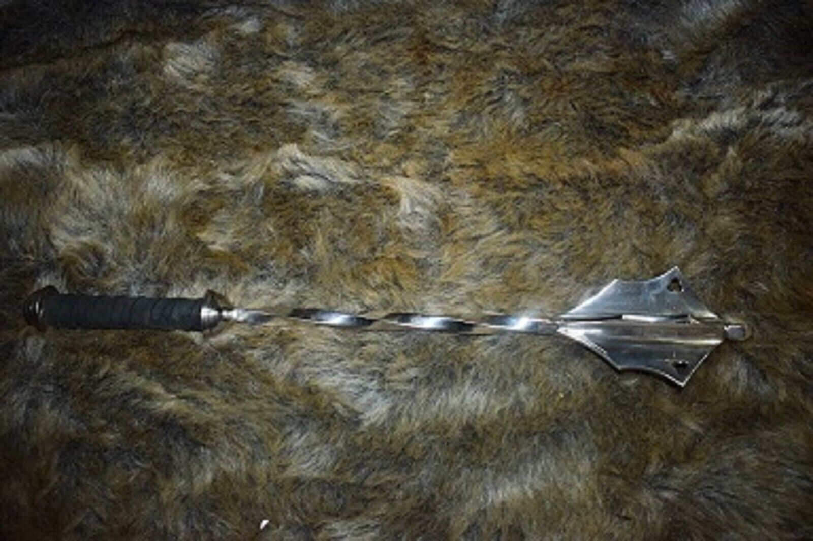 Medieval Flanged mace Battle Ready Hand Forged High Carbon Steel