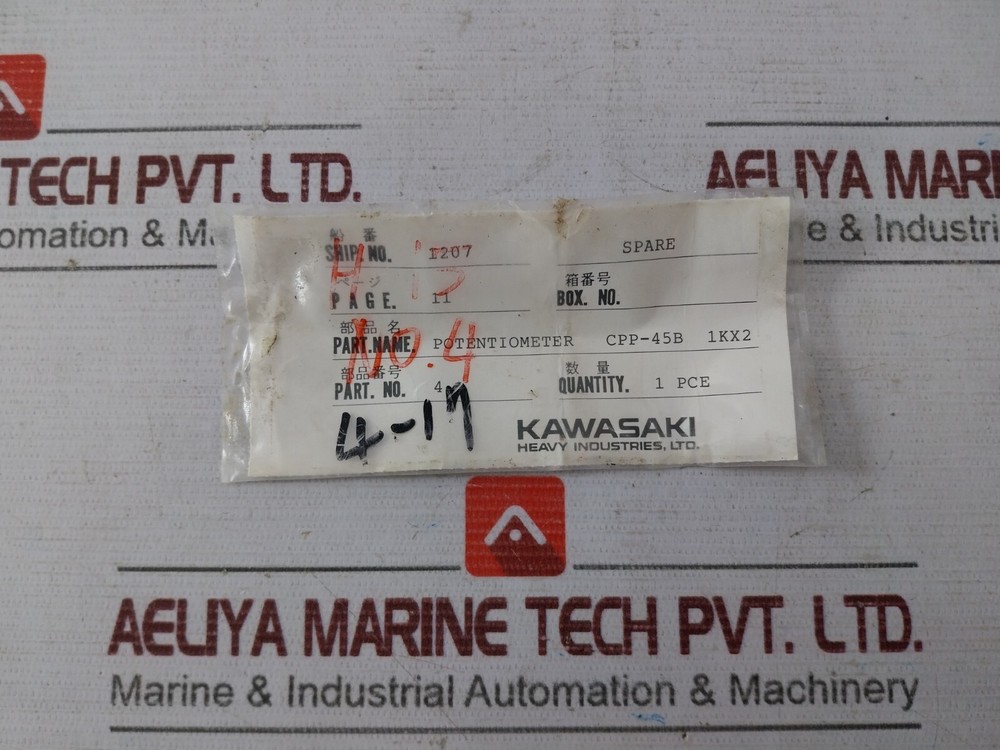 MIDORI PRECISIONS CPP-45B Green Pot Potentiometer Angle Sensor 73724873-04