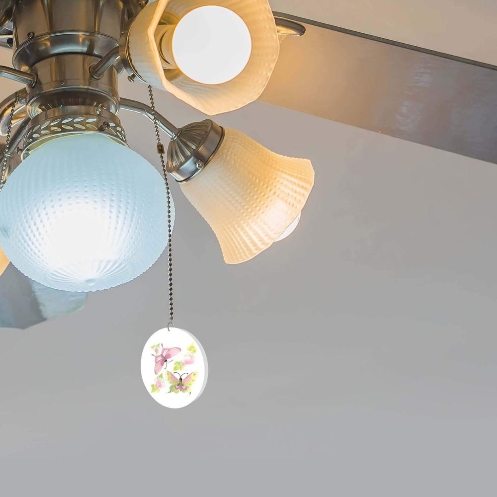 Spring Butterflies Fan/Light Pull