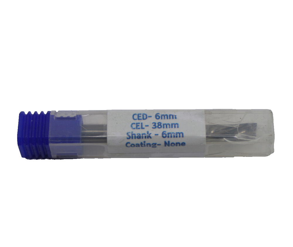 Superior Carbide 6mm Solid Carbide One Flute Downcut